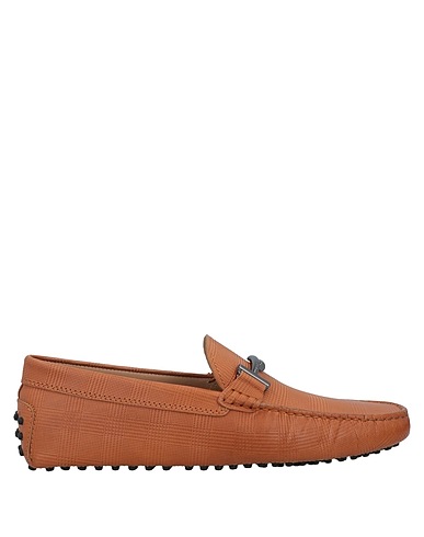 TOD'S モカシン タン 革（なめし加工）
