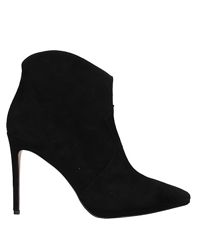 ANNA F. Ankle boot Black Leather
