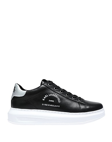 KARL LAGERFELD Sneakers KAPRI MAISON KARL LACE
 Black 100% Cow leather