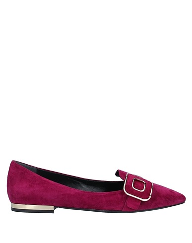 ROGER VIVIER Loafers Purple Leather