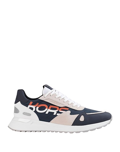 MICHAEL KORS MENS Sneakers MILES Blu notte 100% Poliestere, Pelle