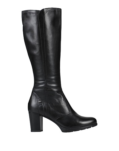 VALLEVERDE Boots Black Soft Leather