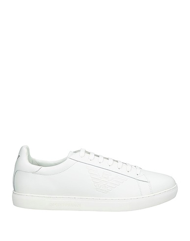 EMPORIO ARMANI Sneakers White 100% Bovine leather