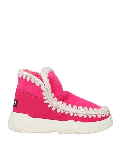 MOU Ankle boot Magenta Sheepskin, Wool