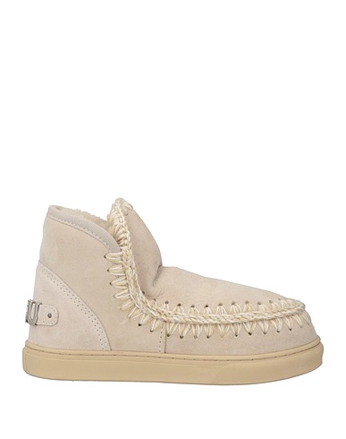MOU Ankle boot Beige Sheepskin, Wool