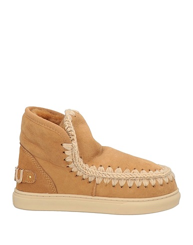 MOU Ankle boot Light brown Sheepskin, Wool