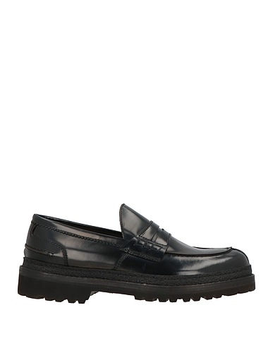 LO.WHITE Loafers Black Leather
