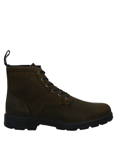 BLUNDSTONE Ankle boot Dark green Soft Leather