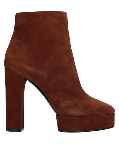 CASADEI Ankle boot Brown Leather