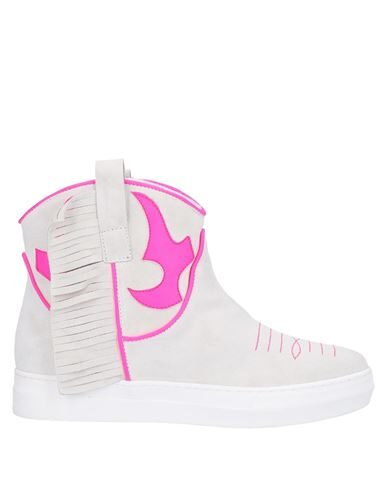 Passion Blanche Ankle Boots In Grey
