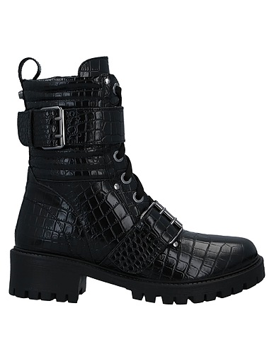 TWINSET Ankle boot Black Soft Leather