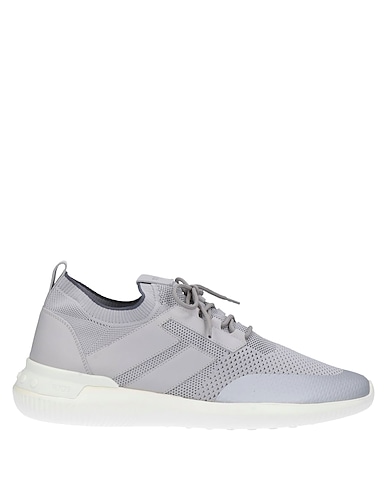 TOD'S NO_CODE Sneakers Grigio Pelle, Fibre tessili