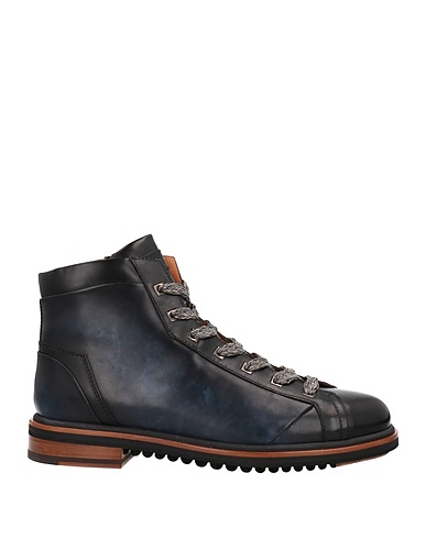 SANTONI Ankle boot Midnight blue Soft Leather