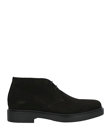 SANTONI Stivaletti Nero Pelle