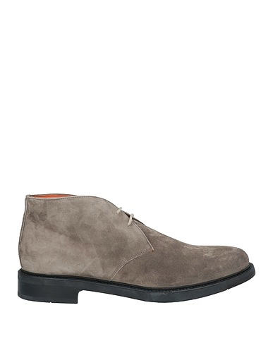 SANTONI Ankle boot Grey Leather