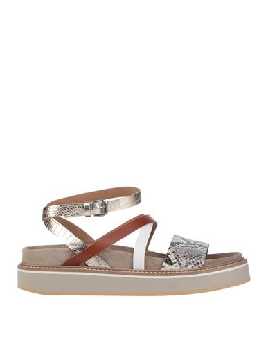 Janet Sport Sandals In Beige