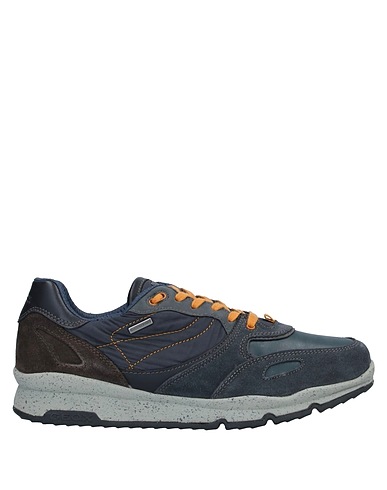GEOX Sneakers AMPHIBIOX Lead Soft Leather, Textile fibers