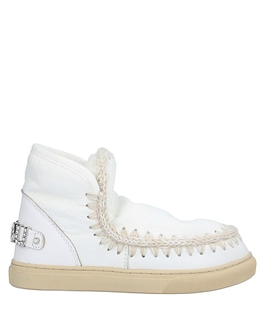MOU Ankle boot White Shearling, Wool