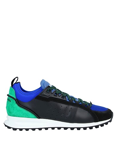 DSQUARED2 Sneakers Schwarz Leder, Andere Fasern