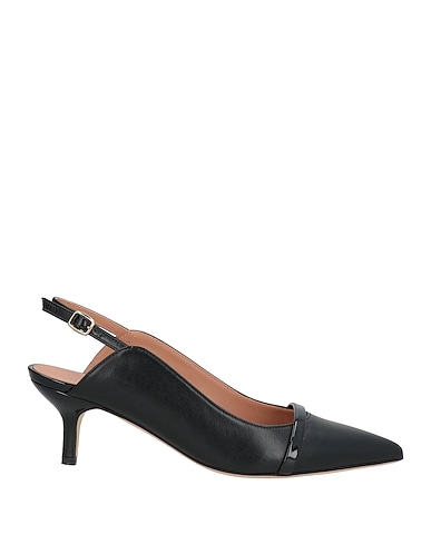 MALONE SOULIERS Court Black Leather