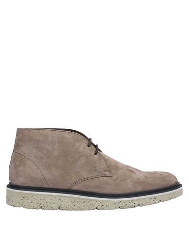 HOGAN Ankle boot Grey Soft Leather