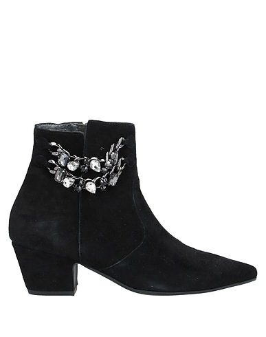 PAOLA FERRI Ankle boot BY ALBA MODA Black Sheepskin