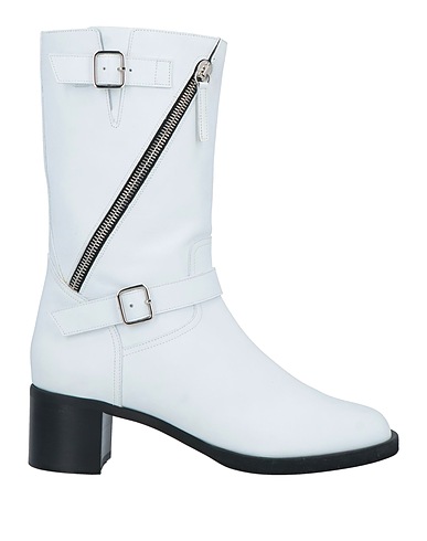 GIUSEPPE ZANOTTI Stivaletti Bianco Pelle