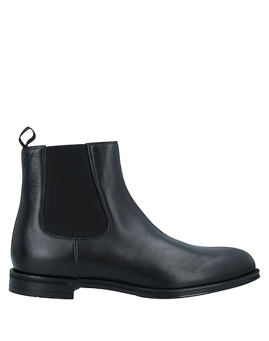 DOUCAL'S Ankle boot Black Calfskin