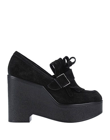 ROBERT CLERGERIE Loafers Black Soft Leather