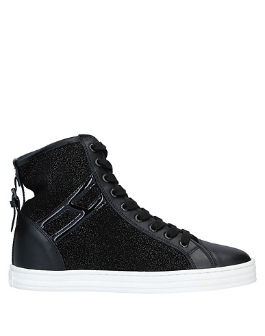 HOGAN REBEL Sneakers Black Leather