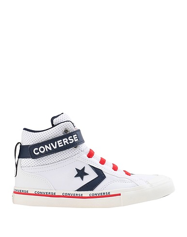 CONVERSE Sneakers PRO BLAZE STRAP HI
 White Soft Leather, Textile fibres