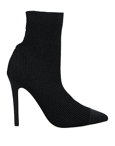 ALICE + OLIVIA Ankle boot Black Textile fibres