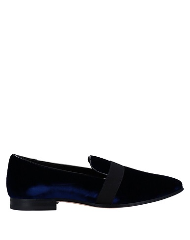 TOD'S Mokassins Nachtblau Gewebefasern