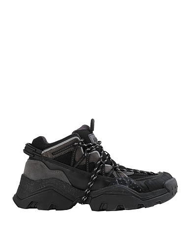 KENZO Sneakers BASKET BASSE
 Black 100% Cow leather, Textile fibers