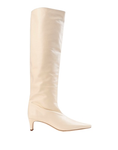 STAUD Stiefel WALLY BOOT
 Elfenbein 100% Leder