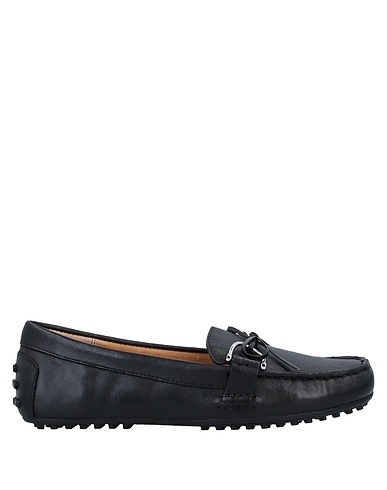 LAUREN RALPH LAUREN Loafers Black Soft Leather