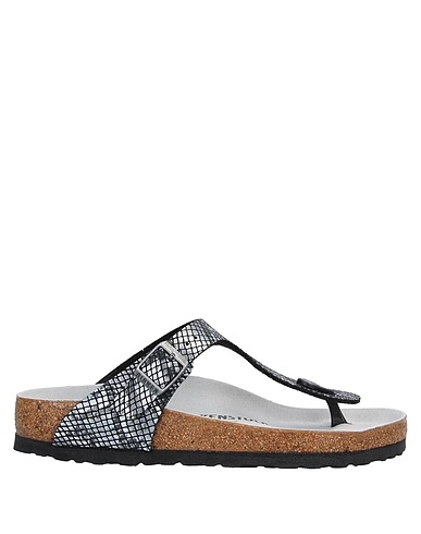 BIRKENSTOCK ソング・サンダル 鉛色 紡績繊維