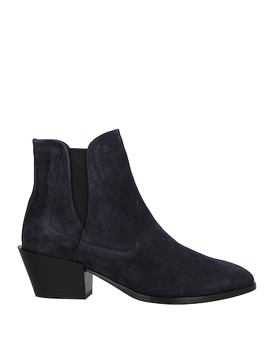 TOD'S Stivaletti Blu Pelle