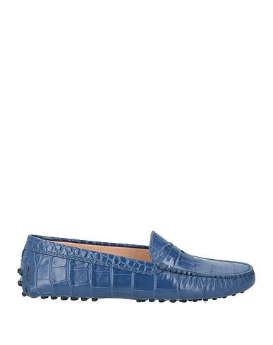 TOD'S Loafers Slate blue Leather