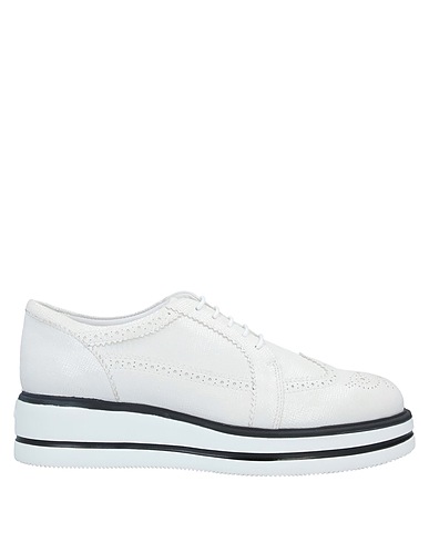 HOGAN Stringate Bianco Pelle
