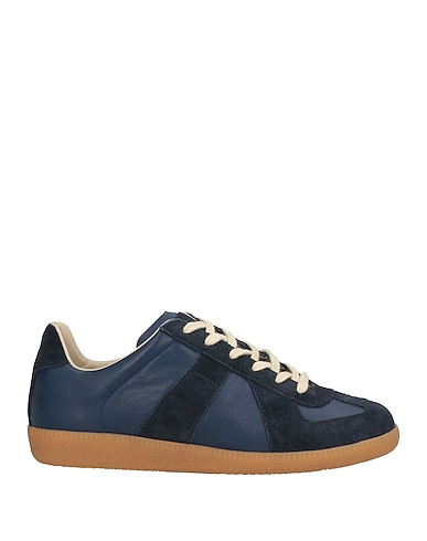 MAISON MARGIELA Sneakers Blue Soft Leather