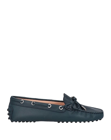 TOD'S Mocassino Verde petrolio Pelle