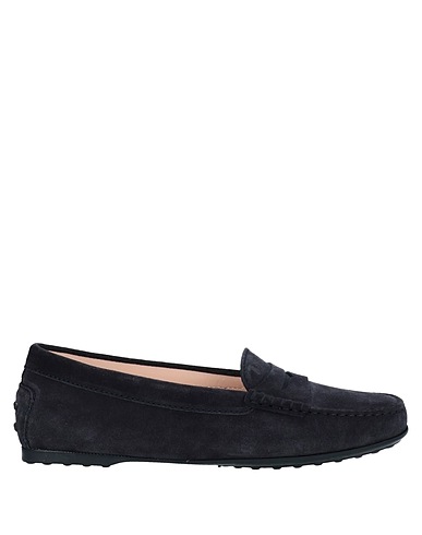 TOD'S Mokassins Nachtblau Leder