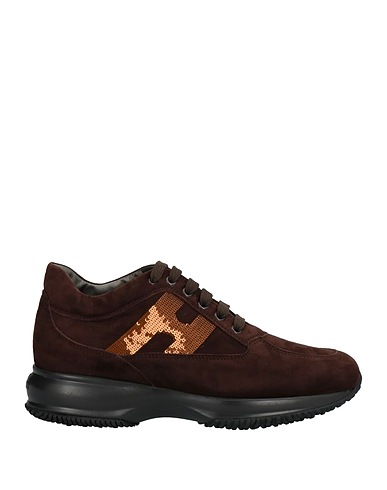 HOGAN Sneakers Marrone Pelle