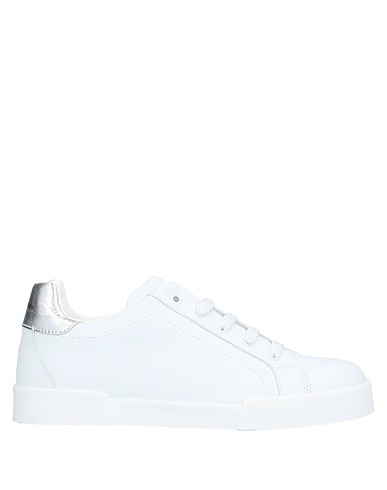 DOLCE&GABBANA Sneakers Bianco 88% Pelle di vitello, 12% Pelle di agnello