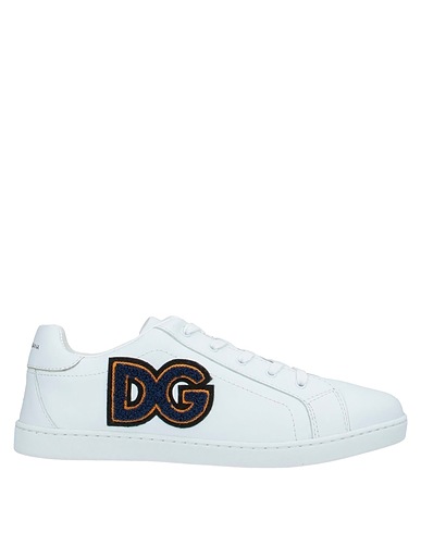 DOLCE&GABBANA Sneakers Bianco 100% Pelle di vitello