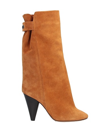 ISABEL MARANT Boots Tan 100% Calfskin