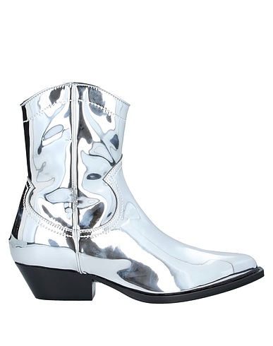 PHILOSOPHY di LORENZO SERAFINI Ankle boot Silver Leather