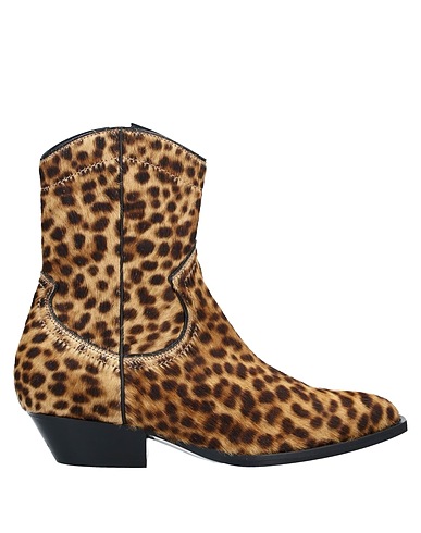 PHILOSOPHY di LORENZO SERAFINI Ankle boot Camel Leather