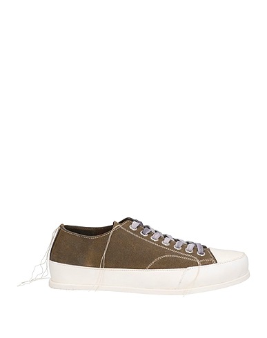 PREMIATA Sneakers Dark green Soft Leather